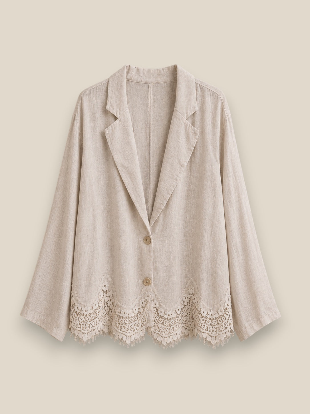 Blazer Oversize Lino 100% Natura