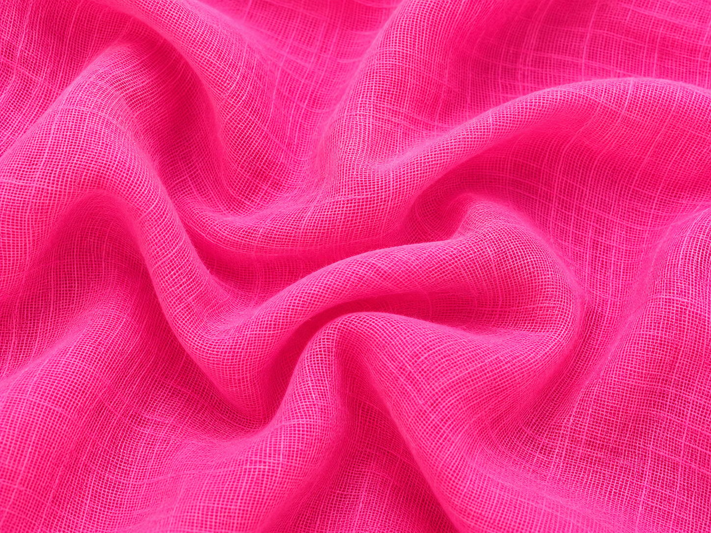 Vestido lino Flúor Nido de Abeja