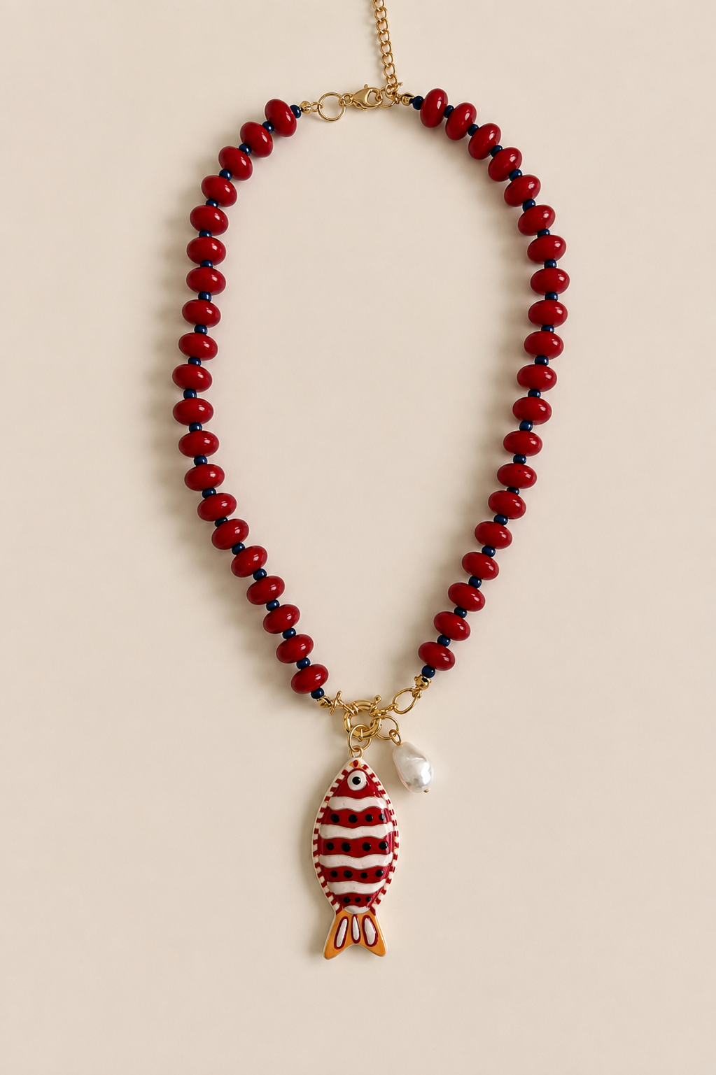 Collar Charm "Pescaito"