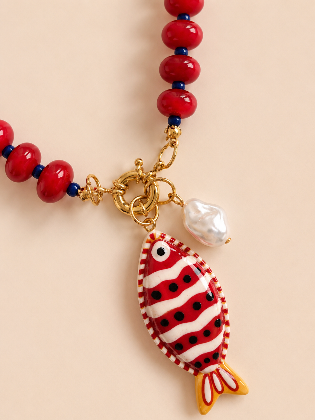 Collar Charm "Pescaito"