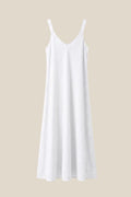 Vestido lino 100% Brisa blanca - vista completa
